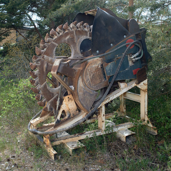 ROTATIONSFRÄS MED SKÄRHJUL. Erket ERW 400.