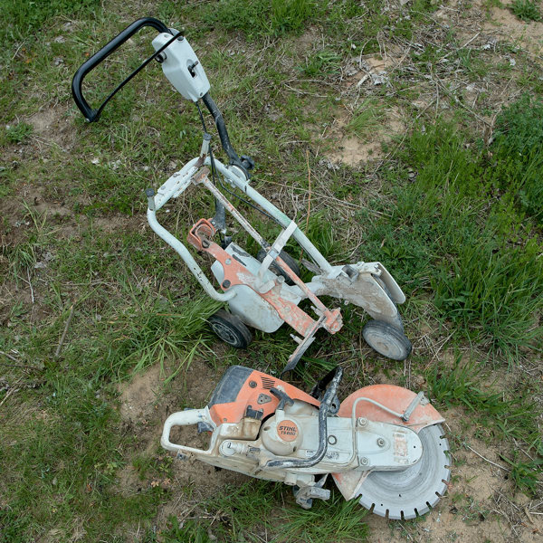 KAPMASKIN. STIHL TS800.