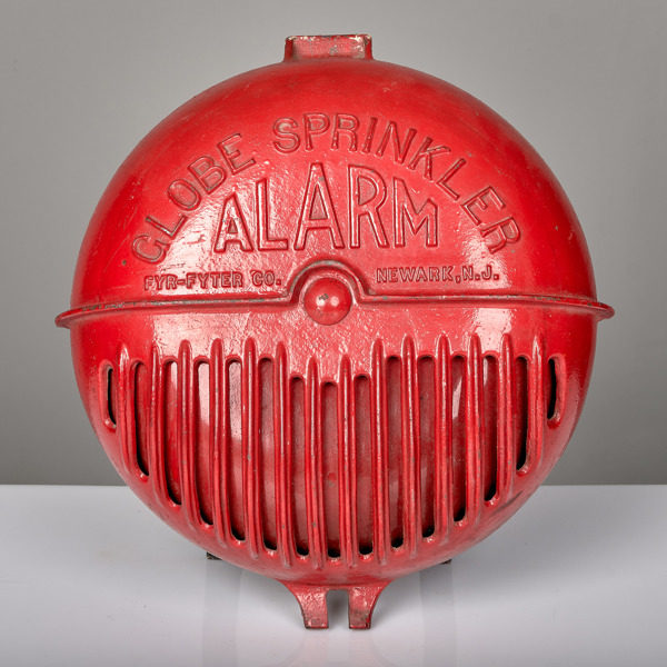 GLOBE. Sprinkler alarm. Gjutjärn. 