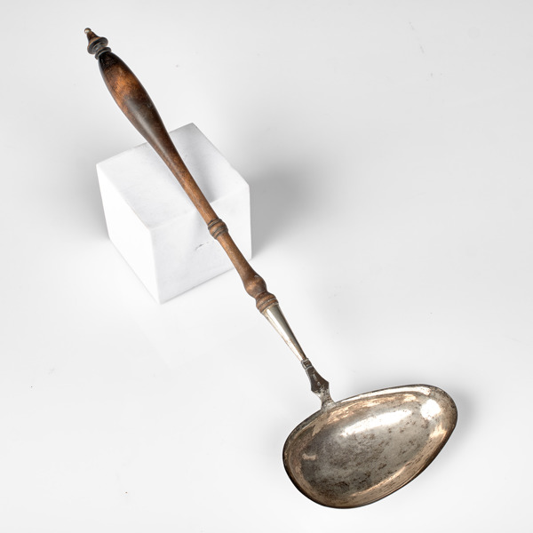 G N HALLBERG. (1831-1850). Visby. Soppslev . Silver.