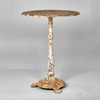 TRÄDGÅRDSBORD. Gjutjärn och metall. Omkring 1900.
