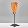 BJÖRN EKEGREN. Skulptur. sandblästrat polykromt glas.