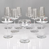 MATTI KLENELL. 6 rödvinsglas + 3 champagnekupor. Lempi. Iittala.