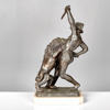 FRANCESCO DE LUCA. Efter. Skulptur. Bronspatinerad. 1900-tal.