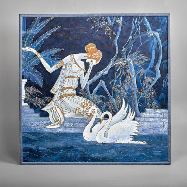 TING SHAO KUANG. Olja med silkestråd. 