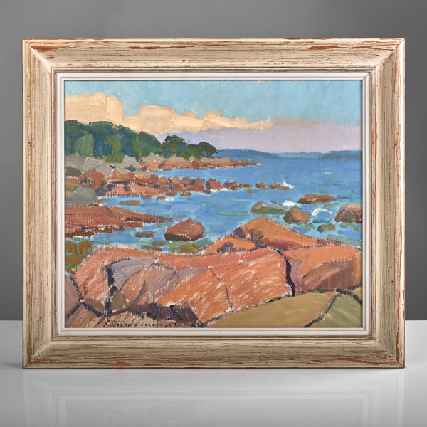 ERIC HERMANSSON. (1910-1989). Olja på duk. 