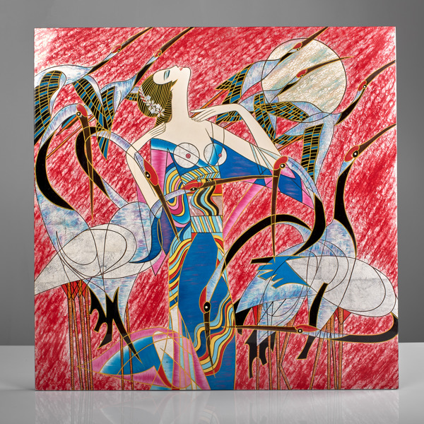 TING SHAO KUANG. Efter. Lackarbete.