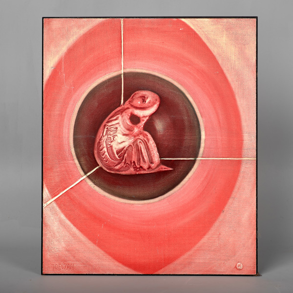 OLLE IDEWALL. (1928-1991). Akryl.