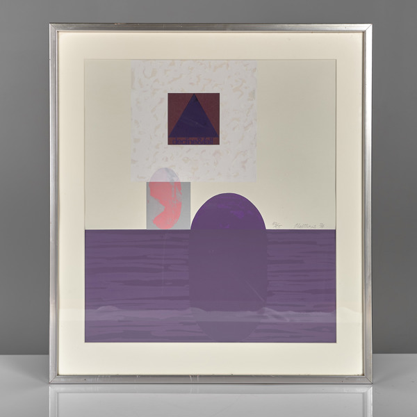 PETER MATTHEWS. (1978-). Färglitografi.