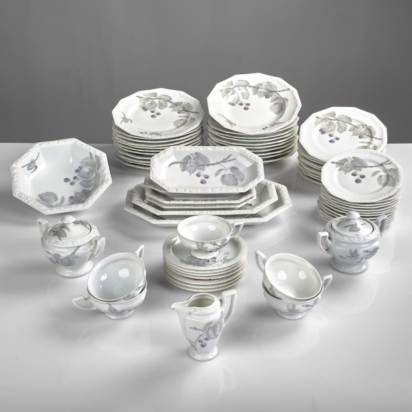 MATSERVIS. Maria Björnbär. Rosenthal. 57 delar.