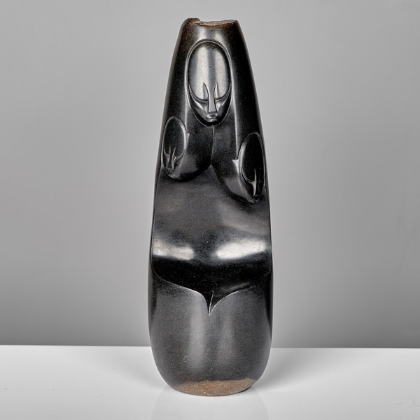 NESBERT MUKOMBERANWA. (1969-). Skulptur. Shona stone. Zimbabwe. 