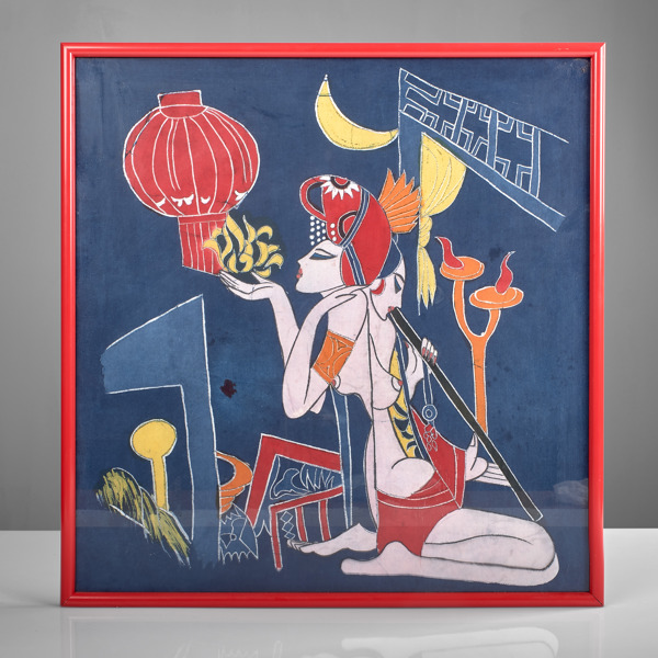 KOMPOSITION. Osignerad.