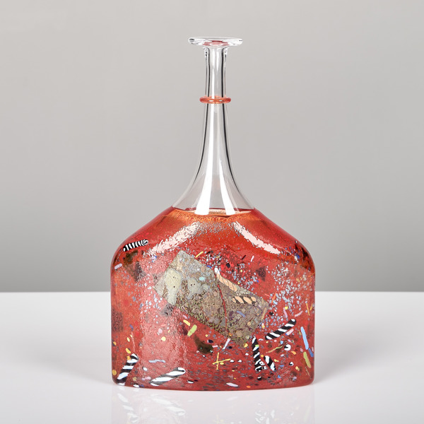 BERTIL VALLIEN. Flaska. Satellite. Kosta Boda.