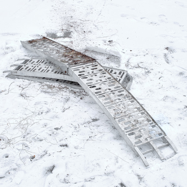 LASTRAMP. 1 par. Vikbar.