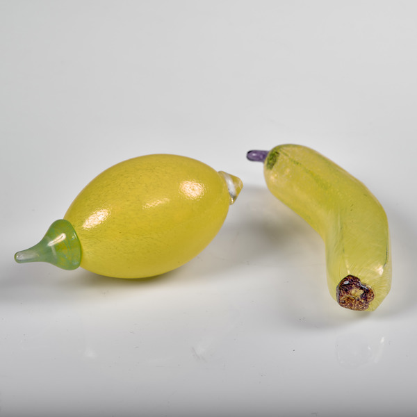 GUNNEL SAHLIN. Banan och citron. Frutteria. Kosta Boda.