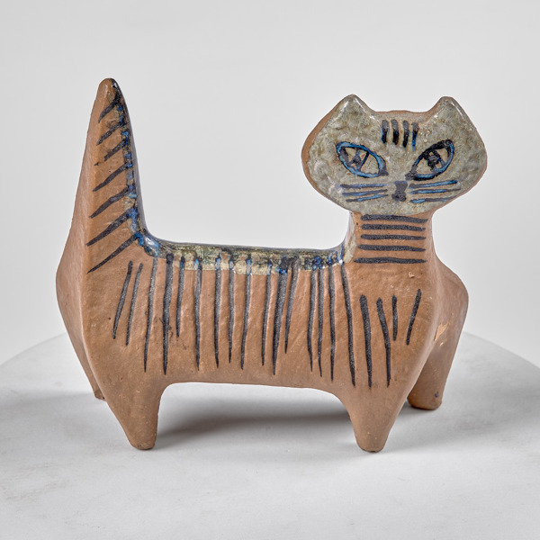 LISA LARSON. Katt. Lilla Zoo. Gustavsberg. 1955.