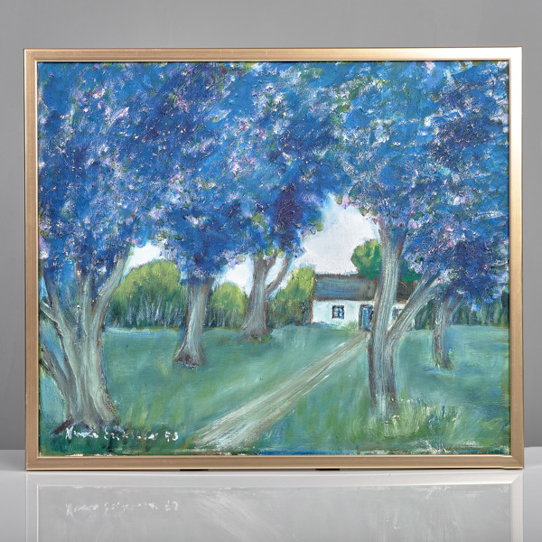 NAEMI ERIKSSON. (1920-2001). Olja på duk. 