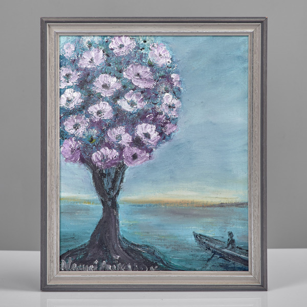 NAEMI ERIKSSON. (1920-2001). Olja på duk. 