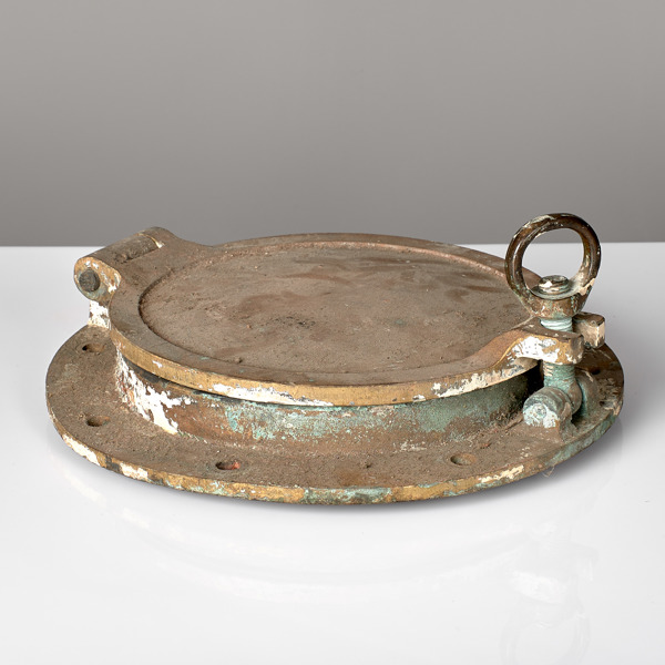 FARTYGSVENTIL. Mässing.