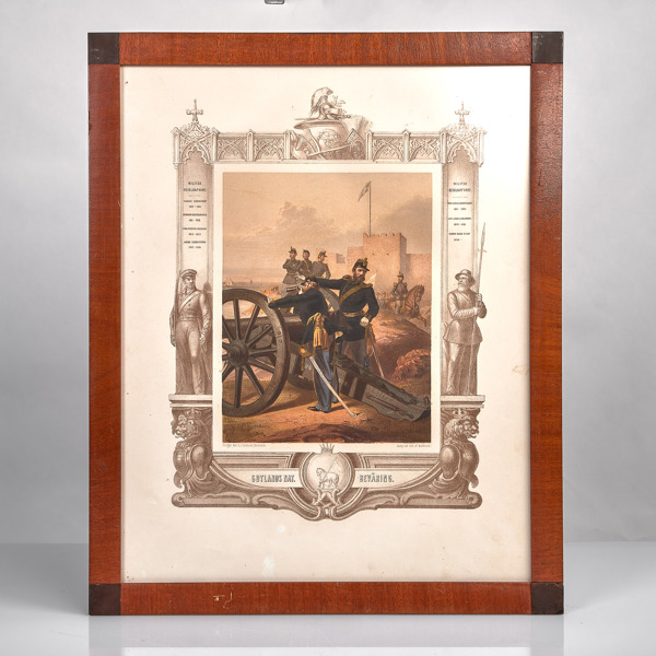 GOTLANDS NATIONAL BEVÄRING. 1800-talets andra hälft.