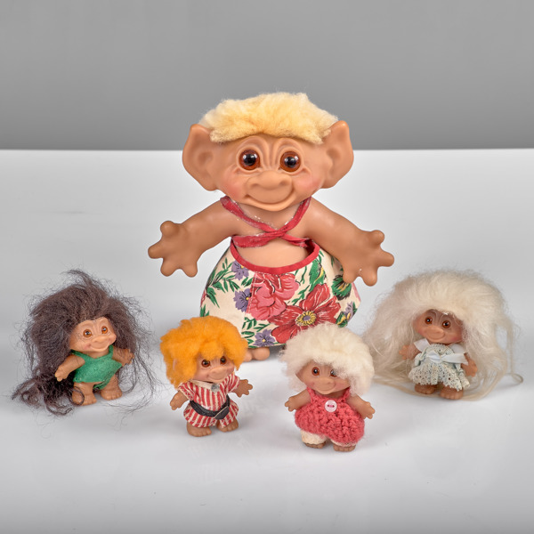 THOMAS DAM. 5 troll. 1960-tal.