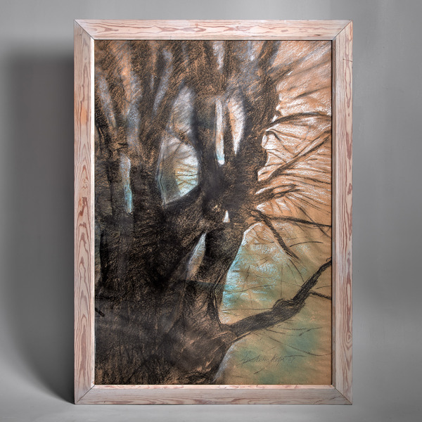 ÅSA ARDIN KEDJA. (1939-). Pastell.