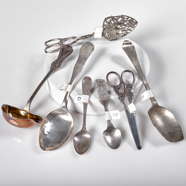 PARTI SILVERBESTICK. 7 stycken.