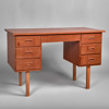 SKRIVBORD. Teak. 1960-tal.