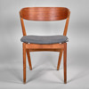 HELGE SIBAST. Stol. Teak och Ek. No 7. 1953.
