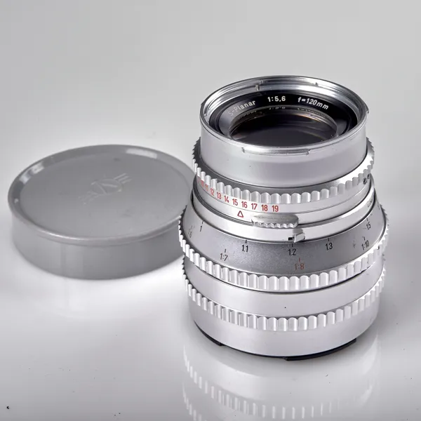 OBJEKTIV. Hasselblad. S-Planar 1:5,6 f=120 mm Carl Zeiss Nr3336476. 1962.