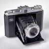 KAMERA. Zeiss Ikon. Novar-Anastigmat 1:4,5 f=75 mm. 1940-50-tal.
