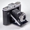 KAMERA. Zeiss Ikon. Novar-Anastigmat 1:4,5 f=75 mm. 1940-50-tal.