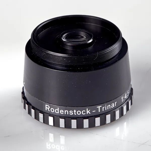 OBJEKTIV. Rodenstock-Trinar 1:4,5 f=50 mm. 1960-70-tal.