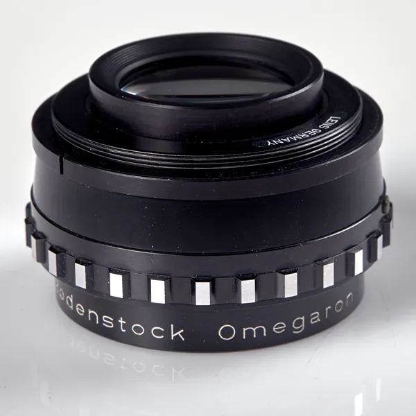 OBJEKTIV. Rodenstock Omegaron 1:4,5 f=135 mm. 1960-70-tal.