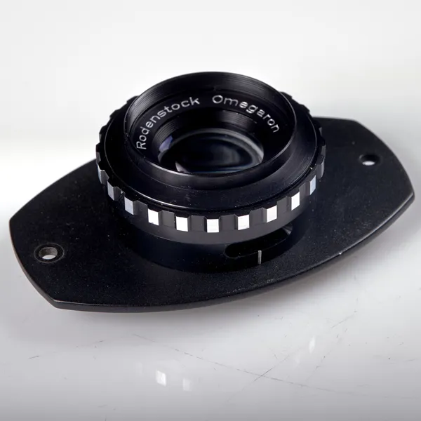 OBJEKTIV. Rodenstock Omegaron 1.4,5 f=105 mm. 1970-80-tal.