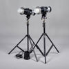 STUDIOBLIXTAR. 1 par. Profoto Propact. 1980-90-tal. 2 stativ medföljer.