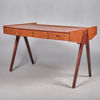 BENGT RUDA. Skrivbord. Teak. 1950-tal.