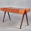 BENGT RUDA. Skrivbord. Teak. 1950-tal.