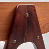 BENGT RUDA. Skrivbord. Teak. 1950-tal.
