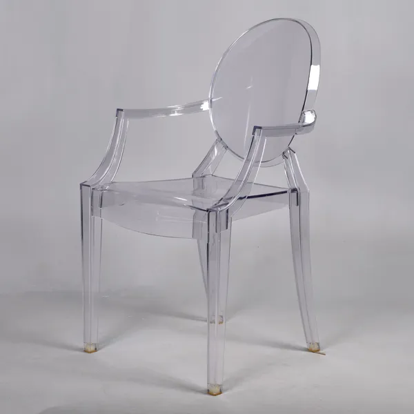 PHILIPPE STRARCK. Plast. Karmstol. Ghost.