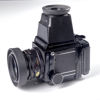 KAMERA. Mamiya. RB67. No.C82024. Objektiv. Mamiya-Sekor C 1:3,8 f =90 mm No.79679. Sökare. 1970-tal.