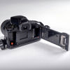 KAMERA. Canon EOS 100. Serienummer 1151764. Objektiv 28-80 mm 1:3,5-5,6. 1990-tal.
