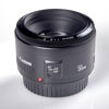 OBJEKTIV. 3 stycken. Canon. EF 50 mm 1-.1,8: II, EF 28-105 mm 1:3,5-4,5 och EF 75-300 mm 1:4-5,6 III.
