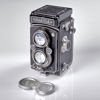 KAMERA. Rolleiflex. Schneider-Keuznach Xenar 1:3,5/75 2243017. Model 1. 1958-61.
