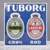 EMALJSKYLT. Tuborg.