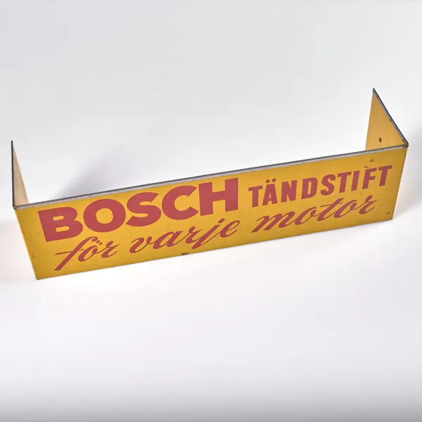 REKLAMSTÄLL. Bosch. 1950-tal.