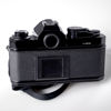 KAMERA. Nikon. FM2. Serienummer 7529705. 1988-89. Objektiv. AF Nikkor 50 mm 1:14. Blixt. Speedlight SB-22.
