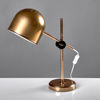 BORDSLAMPA. Mässing. Tyringe Konstverk. 1960-70-tal.