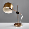 BORDSLAMPA. Mässing. Tyringe Konstverk. 1960-70-tal.