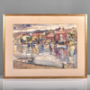 INGEGERD BESKOW. (1887-1978). Akvarell.